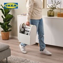 IKEA VATTENKAR Pengatur Meja Kerja Serbaguna 33x21x43cm