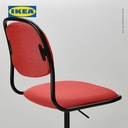 IKEA ORFJALL Kursi Kantor / Kerja Putar Minimalis Kuat Merah