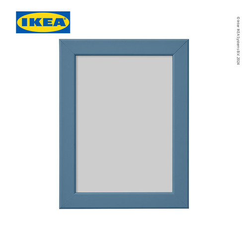 IKEA FISKBO Bingkai Foto Gambar Minimalis 13x18cm
