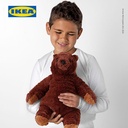 IKEA DJUNGELSKOG Boneka Beruang Coklat 28cm