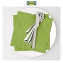 IKEA FANTASTISK Serbet Kertas / Tissue Hijau Medium 40x40cm Isi 50pcs