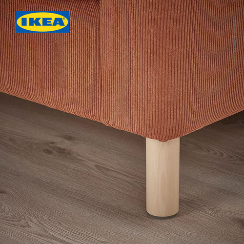 IKEA PARUP Sofa 2 Dudukan Minimalis Kelinge Jingga Kecokelatan