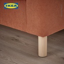 IKEA PARUP Sofa 2 Dudukan Minimalis Kelinge Jingga Kecokelatan