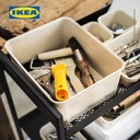 IKEA NOJIG Kotak Pengatur Bahan Plastik 20x25x10cm