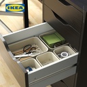 IKEA NOJIG Kotak Pengatur Bahan Plastik 15x20x5cm