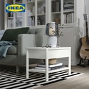IKEA TONSTAD Meja Samping Sofa Putih Pudar 64x40cm