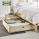 IKEA GLAMBERGET Rangka Kasur Dengan Penyimpanan 80-160x200cm