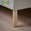 IKEA SAGESUND Rangka Tempat Tidur Minimalis Abu-Abu 90x200cm