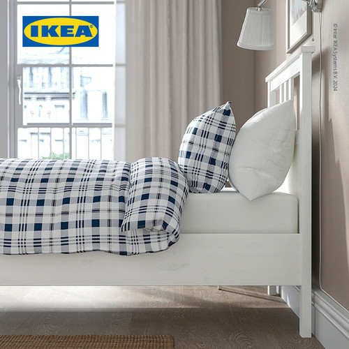 IKEA HEMNES Rangka Tempat Tidur Minimalis Putih 90x20cm