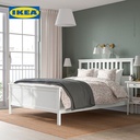 IKEA HEMNES Rangka Tempat Tidur Minimalis Putih 180x20cm
