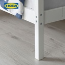 IKEA VITARNA Rangka Tempat Tidur 140x200cm Dengan Papan Pegboard
