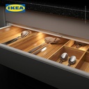 IKEA MITTLED Lampu Strip LED Meja Dapur Dengan Sensor Dapat Diredupkan 76cm