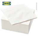 IKEA FANTASTISK Serbet Kertas / Tissue Putih 40x40cm Isi 100pcs