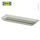 IKEA VISSLAAN Pengatur Laci Abu-Abu 35x11x3cm