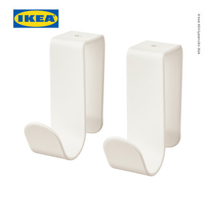 IKEA LATTHET Kait dan Klip Serbaguna Isi 2pcs