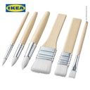 IKEA MALA Kuas Cat Set Isi 6pcs