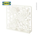 IKEA LIKSIDIG Tempat Penyimpanan Serbet Putih 16x16 cm