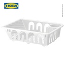 IKEA FLUNDRA Rak Pengering Piring Putih Minimalis