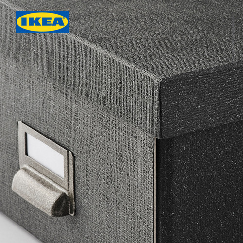 IKEA TJOG Kotak Penyimpan Dengan Penutup 25x36x15cm