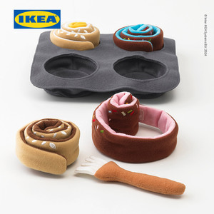 IKEA DUKTIG Mainan Boneka Roti/Kayu Manis Set Isi 6pcs