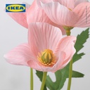 IKEA SMYCKA Bunga Artificial Popi/Merah Muda untuk Dekorasi