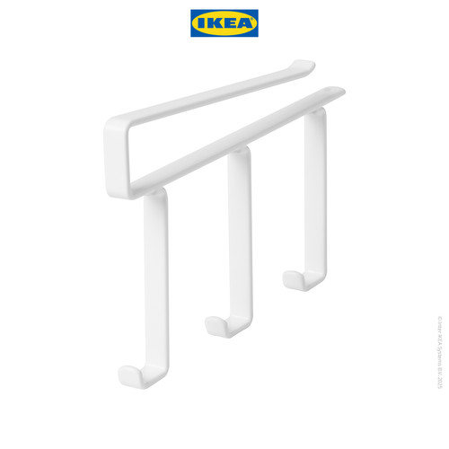 IKEA PALYCKE Rak Pengait Dengan Klip Serbaguna