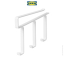 IKEA PALYCKE Rak Pengait Dengan Klip Serbaguna