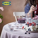 IKEA STORTSKON Lilin Kecil Beraroma Beri/Merah Tahan 3.5 Jam Isi 30pcs