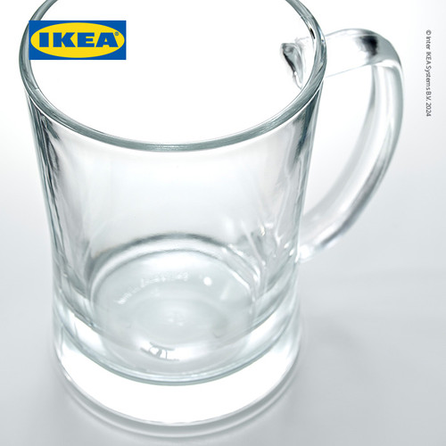 IKEA MJOD Gelas Tinggi Bir Kaca Bening 60cl
