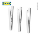 IKEA KUNGSFORS Klip Magnetik Serbaguna Isi 3pcs