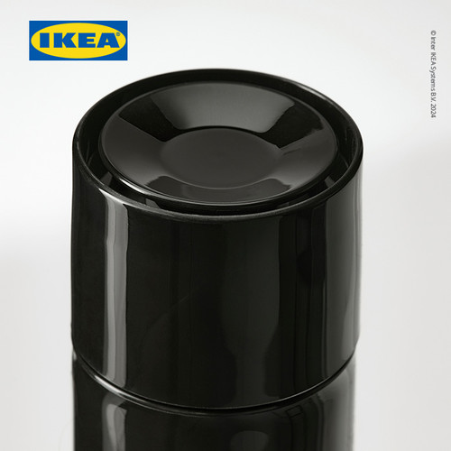 IKEA BARNASINNE Stoples Penggiling Bumbu 14cm Hitam/Putih Isi 2pcs