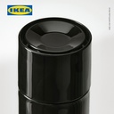 IKEA BARNASINNE Stoples Penggiling Bumbu 14cm Hitam/Putih Isi 2pcs