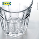 IKEA POKAL Gelas Kaca Bening 27cl Isi 6pcs