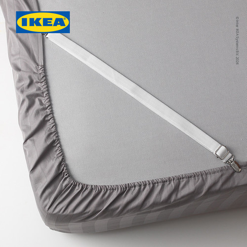 IKEA JULKAKTUS Pengikat Elastis Untuk Sprei Serbaguna Isi 4pcs