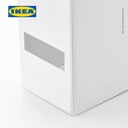 IKEA TJENA Tempat Penyimpanan File / Majalah Putih Isi 2pcs