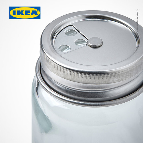 IKEA CITRONHAJ Stoples Bumbu / Shaker Garam dan Lada Hitam 8cm Isi 2pcs