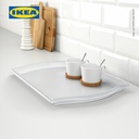 IKEA SMULA Nampan Baki Transparan 52x35cm