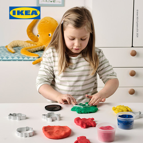 IKEA BLAVINGAD Pemotong Adonan Serbaguna Set Isi 5pcs