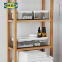 IKEA BROGRUND Kotak Penyimpanan Serbaguna Set Isi 3pcs