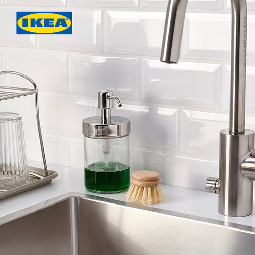 IKEA VALVARDAD Isi Ulang Sikat Pencuci Piring Serat Daun Agave