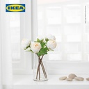 IKEA SMYCKA Bunga Artificial Paeonia untuk Dekorasi 30cm