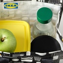IKEA SPARTANSK Botol Minum Kaca Bening / Hijau 0.5L