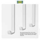 IKEA PALYCKE Rak Pengait Dengan Klip Serbaguna
