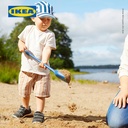 IKEA SANDIG Sekop Pasir Main Anak Biru 40cm