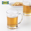IKEA MJOD Gelas Tinggi Bir Kaca Bening 60cl