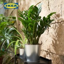 IKEA AKERBAR Pot Tanaman Galvanis 15cm