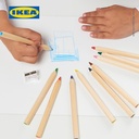 IKEA MALA Pensil Warna Aneka Warna Isi 10pcs