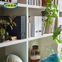 IKEA TJENA Tempat Penyimpanan File / Majalah Putih Isi 2pcs