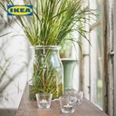 IKEA HEDERSAM Lilin Kecil Bearoma Rumput Segar/ Hijau Muda Tahan 3.5jam Isi 30pcs
