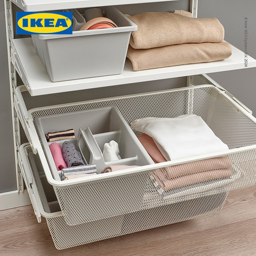 IKEA FANGGRODA Sisipan Kotak Dengan Kompartemen 35x24x14cm